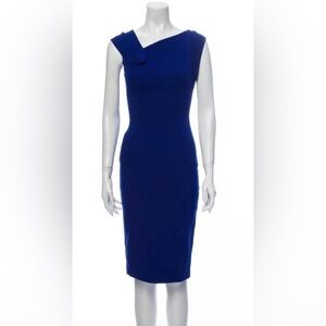 NWT Karen Millen Sheath Dress, Blue, US4